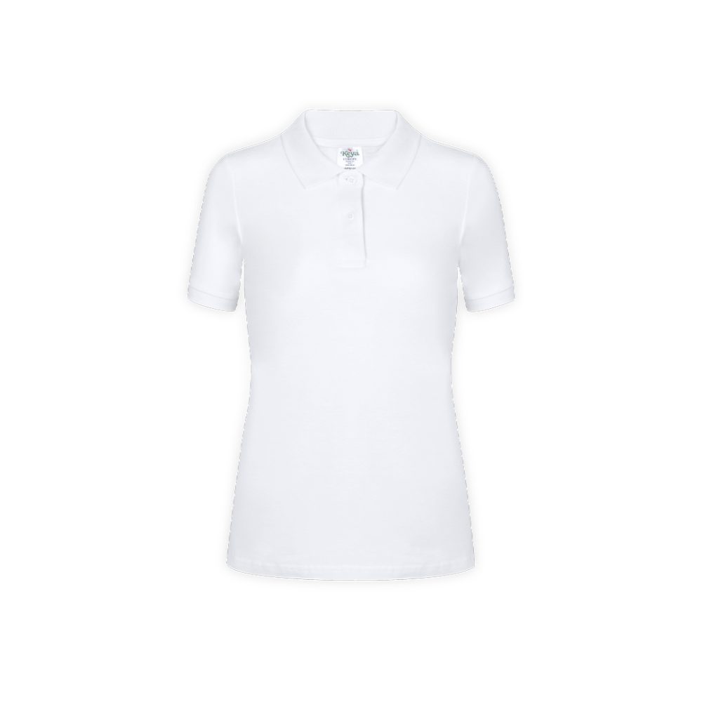 Polo Mujer Blanco "keya" WPS180 - Imagen 4