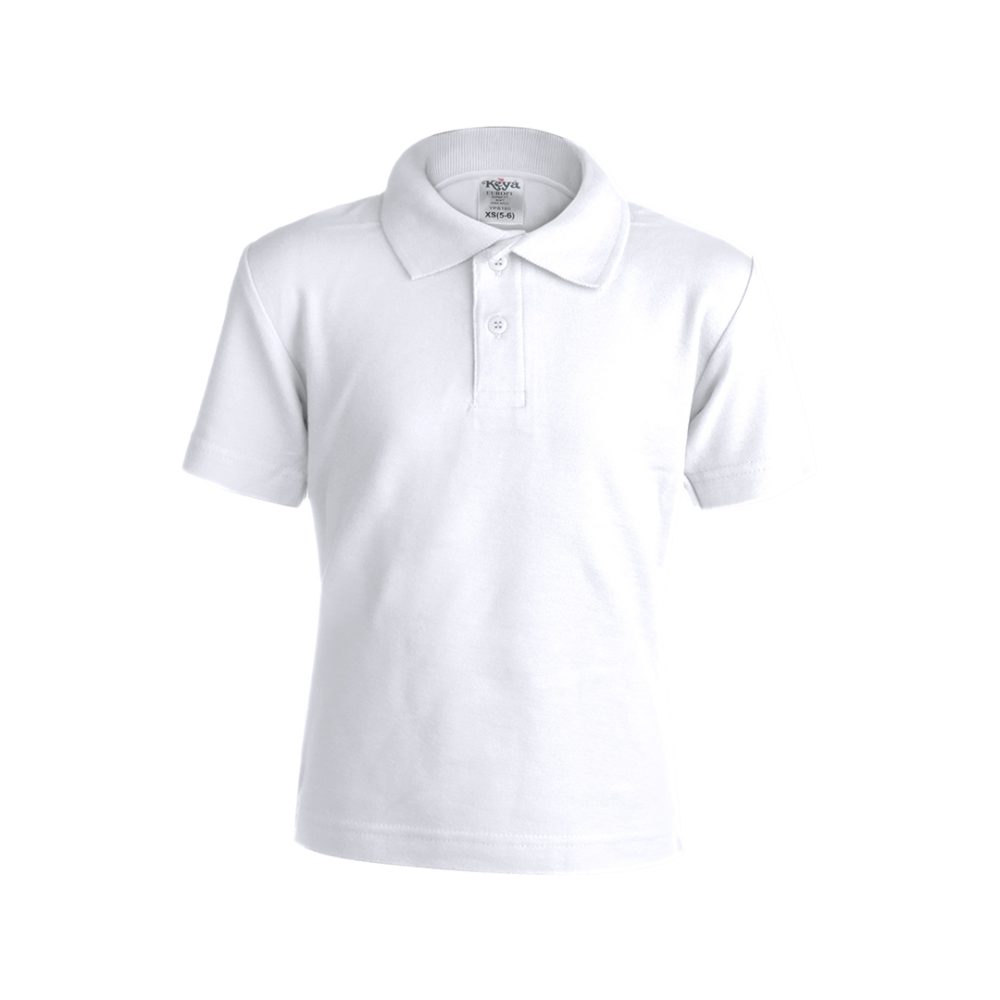 Polo Niño Blanco "keya" YPS180 - Imagen 4