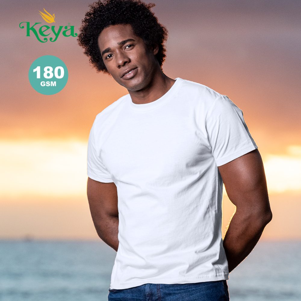 Camiseta Adulto Blanca "keya" MC180 - Imagen 5
